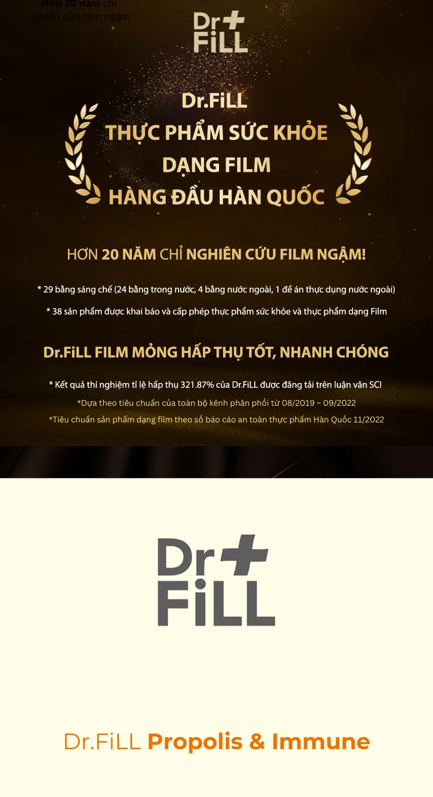 Dr.FiLL Propolis FIlm ngam keo ong 1