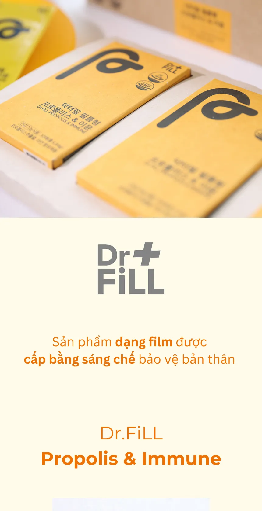 Dr.FiLL Propolis FIlm ngam keo ong 2